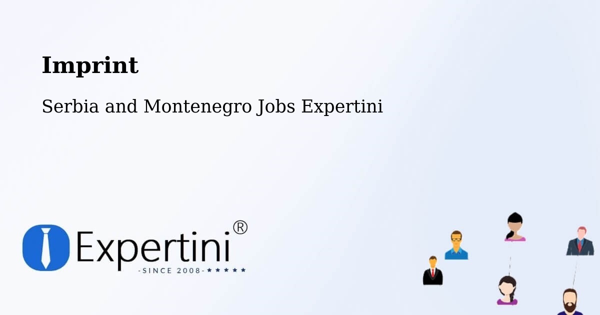 Imprint – Carleton Place - Serbia and Montenegro Jobs Expertini