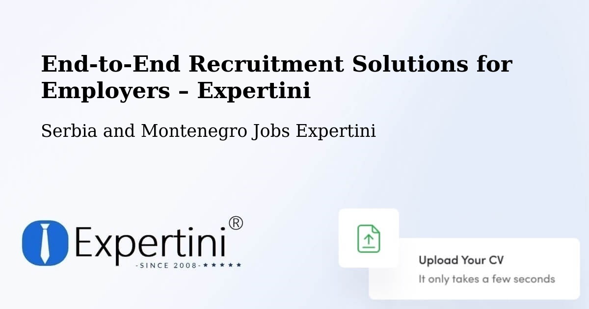 Recruitment Solutions for Employers – Carleton Place - Carleton Place, Serbia and Montenegro Jobs Expertini