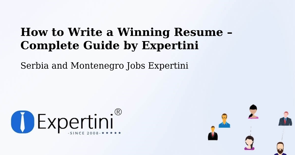 Resume Writing Guide for Job Seekers – Carleton Place - Carleton Place, Serbia and Montenegro Jobs Expertini