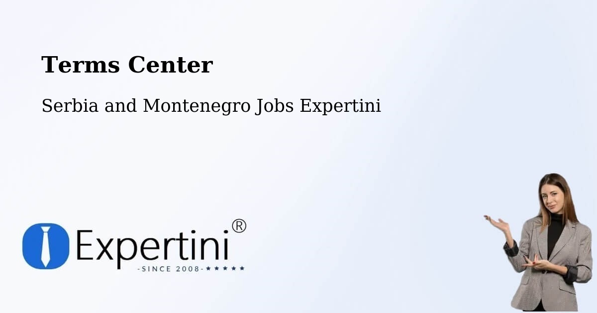 Terms of Service – Carleton Place - Serbia and Montenegro Jobs Expertini